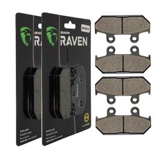 2 Kit plaquettes frein Av Ga