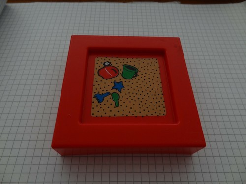Playmobil red sandbox 60643130 - red,