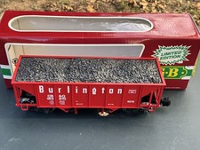 Lehmann LGB Big Train 4076 M 01 Coal Car Burlington G Scale Limited Edition Used