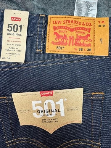 Levi 501 jeans mens - mens, 38x38