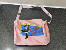 Vintage 1980s Dirty Dancing Pink Shoulder Bag Retro Movie Promo Purse 9”x6”