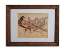 GASTON SUISSE (1896-1988) Art Deco .  Craie et pastel gras sur papier, signe