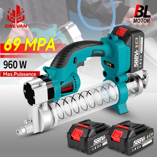 Pompe graisse electrique - a,