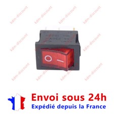 Interrupteur à bascule 3 broches, 15x21mm, 10A/250V 10A/125V 15x21, marche-arrêt