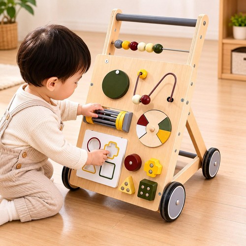 Trotteur bois pour bébé - trotteur, en