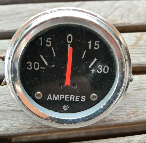 Ancien manomètre batterie - de,