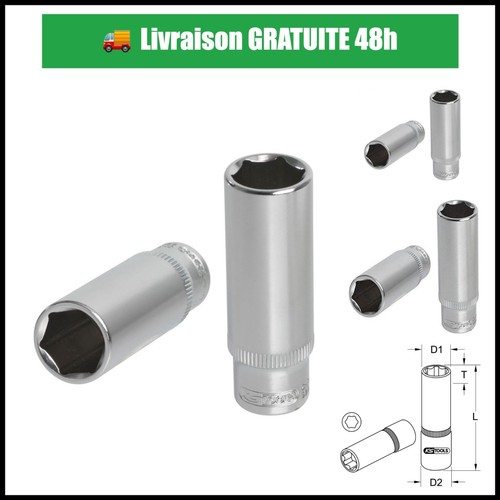 Douille longue 4 ks - 13,
