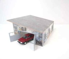 Diorama "old" auto garage