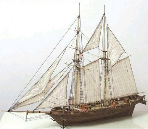 Maquette bateau voile en - bateau, à