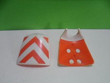 Playmobil - 2 old traffic breastplates / Breastplate