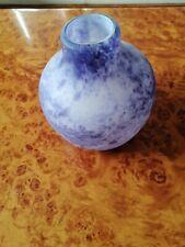 Vase Pâte De Verre Violet