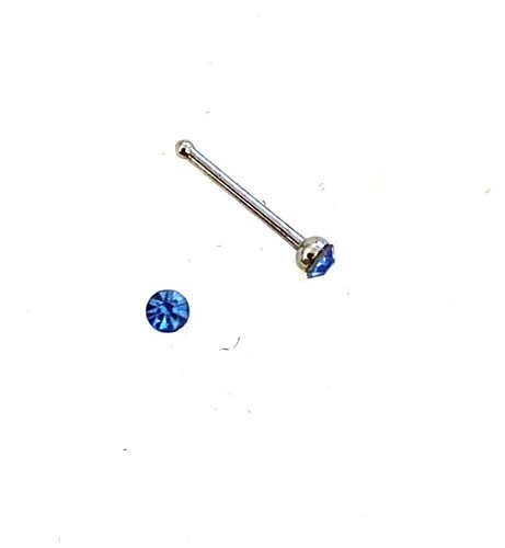 Piercing droit nez brillant - droit,