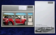 Smart 452 Roadster + Roadster Coupe Brochure, 2003 + Price List