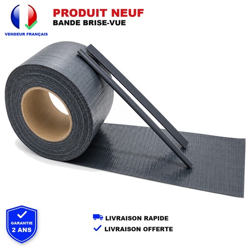 Bande brise vue - pvc, 19cm