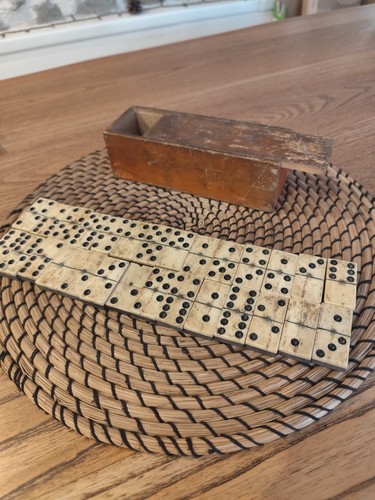 Ancien jeu dominos os - ancien, de