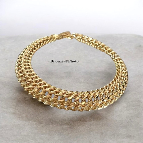Bracelet maille américaine - maille,