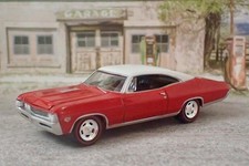 Muscle Car 1967 Chevrolet Impala SS 427ci V8 Super Coupe 1/64 Scale Ltd Edit C