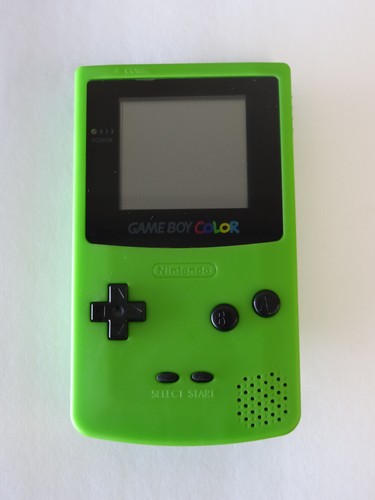 Gbc green nintendo game boy - green,