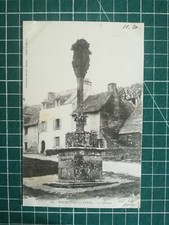 sa100 CPA BE circa 1900 - Bretagne - Rochefort en terre - maisons calvaire