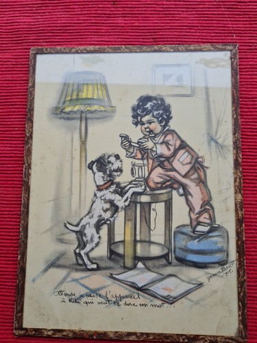 Grande gravure ancienne - gravure,