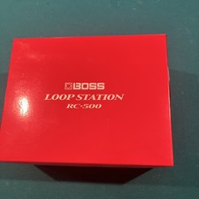 Boss RC-500 Loop Station Dual Track Looper Sampler Guitar Pedal
