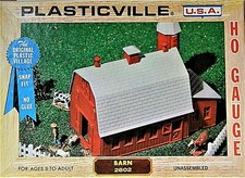 Bachmann Model Train ~ BARN & SILO ~ Kit Unbuilt #2602 - HO