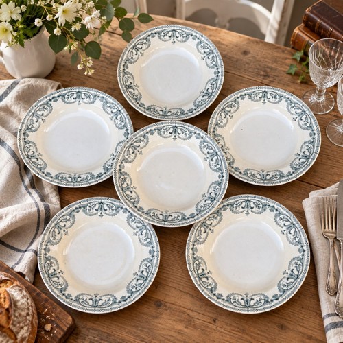 Lot assiettes creuses - 6,