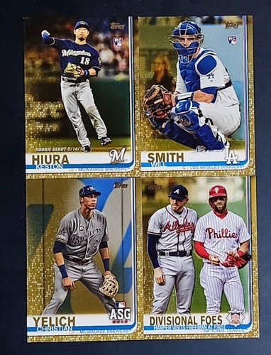 2019 topps update - update, gold