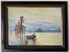 VENISE et sa Lagune huile sur