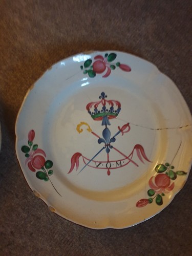 Assiettesfaience 18ème - 2,