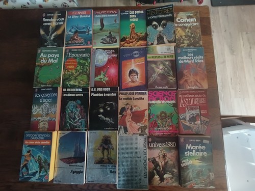 Lot livres poche sf - lot, de