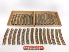74x Märklin H0 00 AC Section de Voie M Courbé Profilé Creux pour 3600 800 #