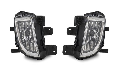 Phares antibrouillard noir - phares,
