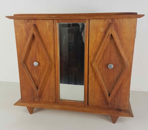 Armoire poupée ancienne - poupée, en