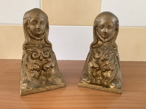 Anciennes têtes chenets - têtes, de