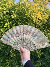 Éventail Peint À La Main &