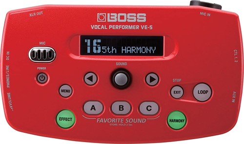 Boss vocal performer - ve-5,