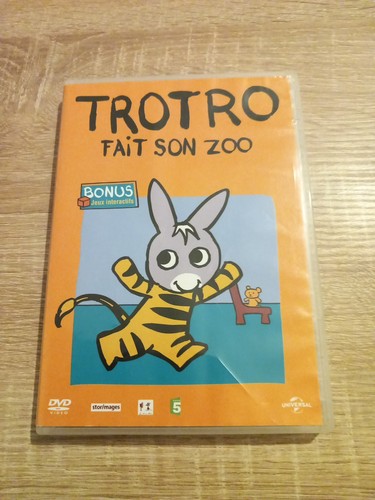 Dvd trotro fait son - zoo., rayé