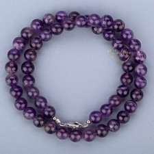 Collier homme femme 18" perles