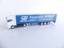 1:87 / TRUCK WITH TRAILER CUSTOM MARKING FRENCH TRANSPORT BUTAULT