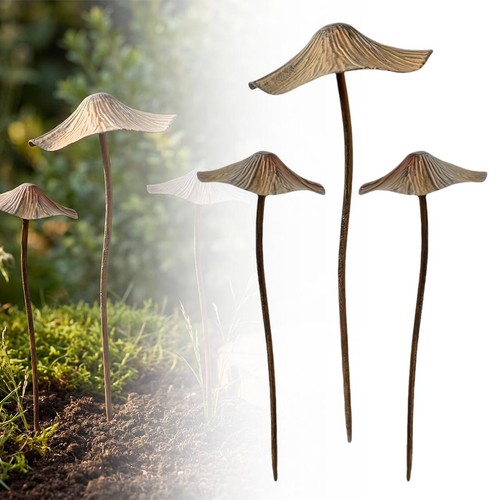 Lot piquets champignon - lot,