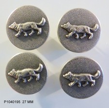 lot de 4  BOUTONS   27 mm 