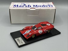 Marsh Models Factory Built 1/43 Ferrari 312P Coupe #22 Sebring 1970 NART MIB