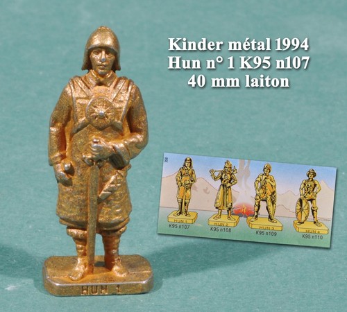 Kinder métal 1994 hun - kinder, n°