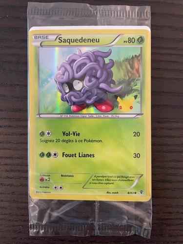Carte pokemon anniversaire - pokemon, 20