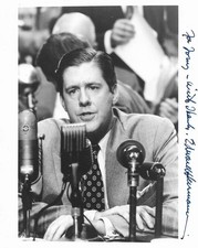 EDWARD HERRMANN in CONCEALED ENEMIES (1984) Hand-signed 10” x 8” portrait