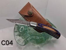 Couteaux pliants damas cuisine