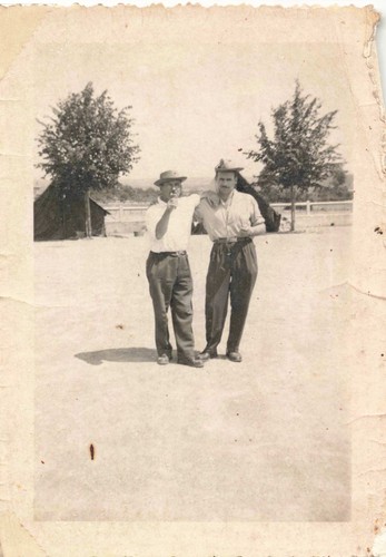 Ancienne photographie 1960 duo - photographie,