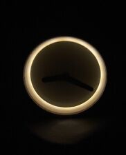 RARE IKEA MODERN STOLPA LIGHT SENSOR CLOCK Henrik Preutz Design, Yellow - Tested