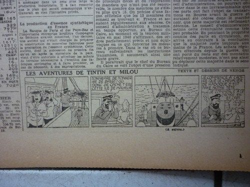 Tintin journal soir - journal,